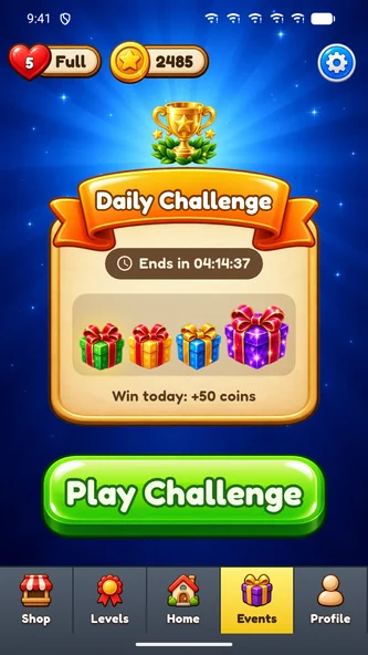 Bolt Rescue daily challenge with gift rewards
