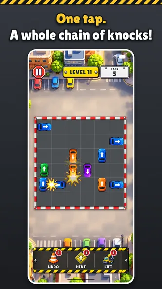 One tap setting off a chain of knocks in Sunny City