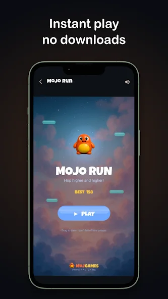 MojGames instant play, Mojo Run