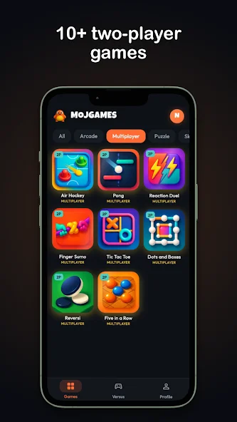 MojGames two-player games